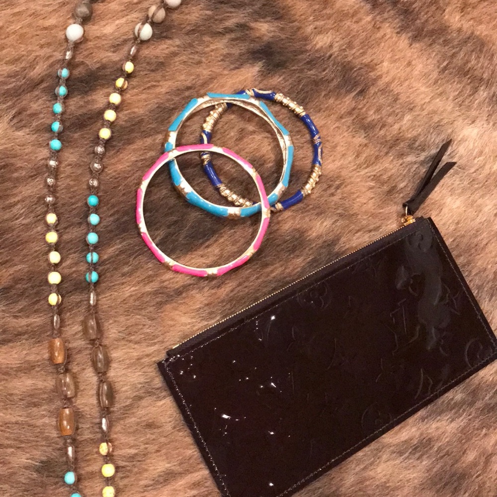Set of three cuff bracelets